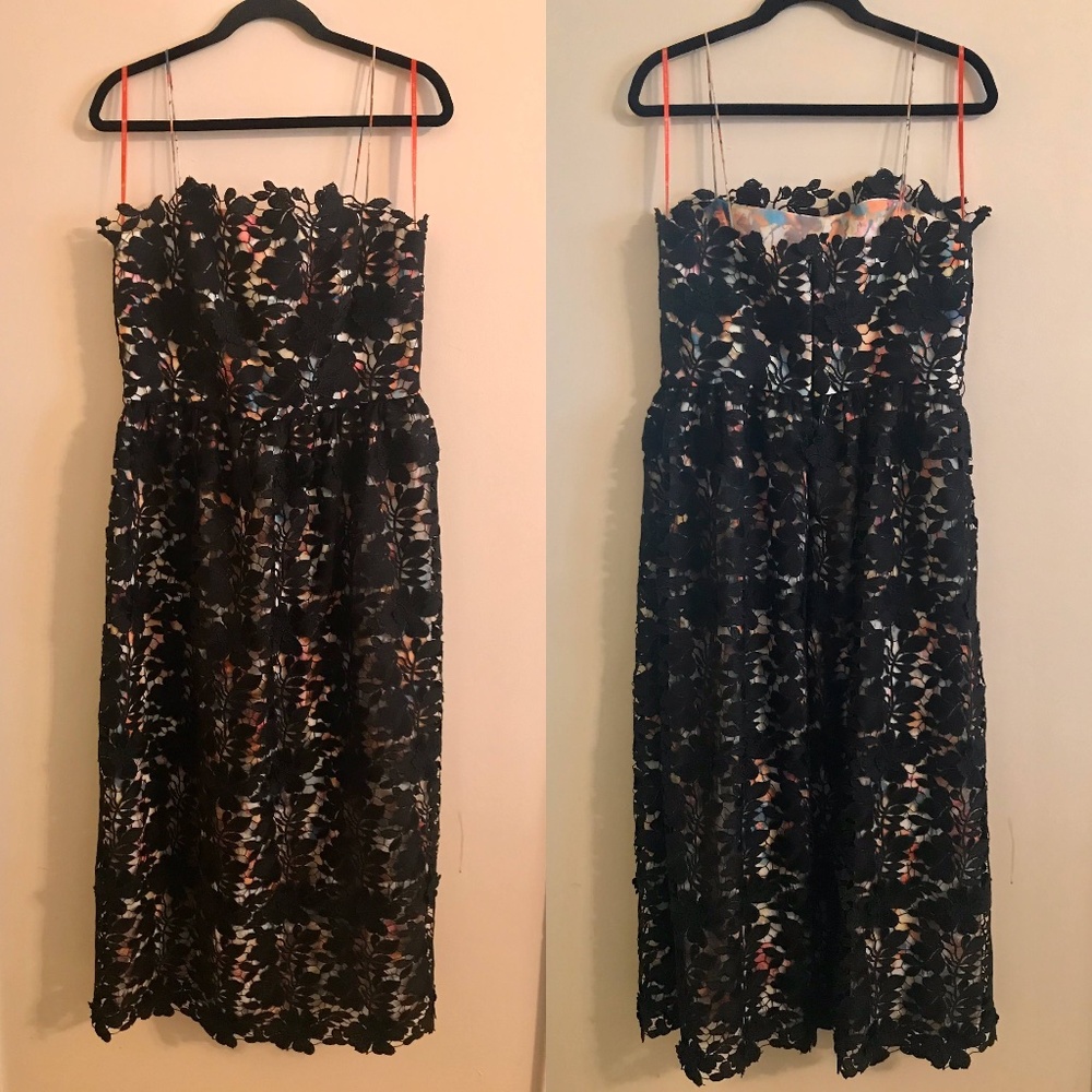 NWT Anthropologie Monique Lhuillier Dress Size 12